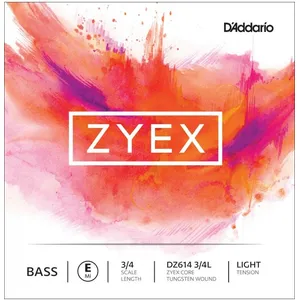 D'Addario DZ614 3/4L - Zyex Corde de Mi à tirant faible pour basse 3/4Vendu paramazon