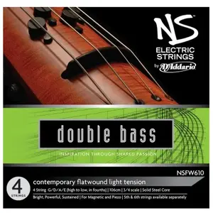 Comparateur de prix : D'Addario And Co NS Electric Contemporary Jeu NS Cordes contrebasse