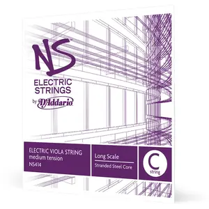 D'Addario NS414 - Corde seule (Do) alto NS Electric, Long Scale, Mediu...