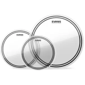 Comparateur de prix : Evans ETP-EC2SCLR-R Pack Peaux EC2S 10/12/16 Transparente Rock Pack de peaux