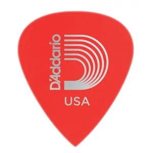 Comparateur de prix : Daddario 6DRD1-10 - Pack de 10 médiators .50mm Duralin Precision Medium Rouge