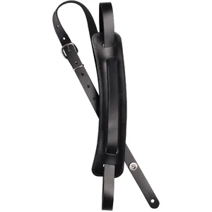 D'Addario D'Addario John Lennon Leather Guitar Strap Black sangle guitareVendu paramazon