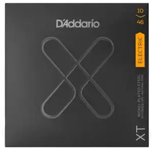 Comparateur de prix : D'Addario XTE1046-3P - 3 jeux guitare électrique XT plaqué nickel, Regular Light, 10-46