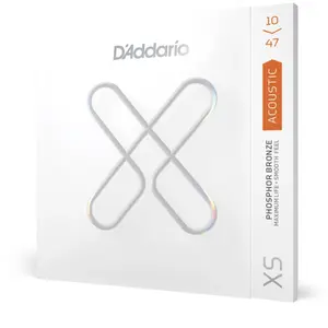 Comparateur de prix : D'Addario D'Addario XSAPB1047 XS Acoustic Phosphor Bronze Extra Light 10/47