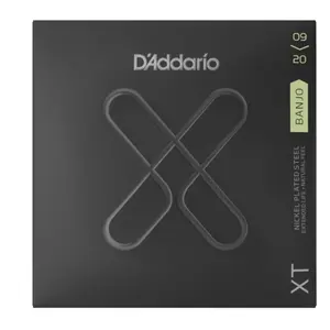 D'Addario XTJ0920 - jeu de cordes banjo XT Stainless Steel - 09-20
