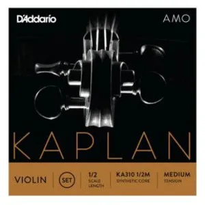 Comparateur de prix : D'Addario KA310 1/2M - Jeu de cordes violon 1/2 Amo, Medium