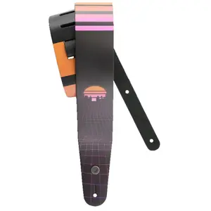 D'Addario 25RUN81 D'Addario Outrun Printed Leather Guitar St...