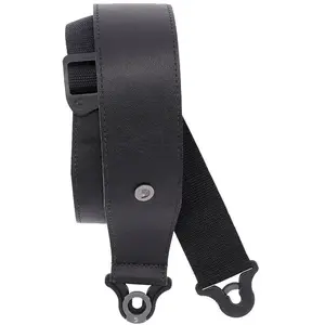 Comparateur de prix : D'Addario D'addario 25bal00 -Sangle Guitare Cuir Comfort Auto Lock Noire