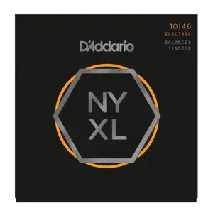 D'Addario NYXL1046BT filet nickel, Balanced, 10-46 - Jeu guitare électrique pas cher