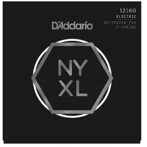 Comparateur de prix : D'Addario And Co NYXL1260 Extra Heavy 12-60 Jeux de cordes électriques 012
