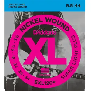 Comparateur de prix : D'Addario EXL120+ - Cordes en nickel pour guitare électrique - .0095 - .044