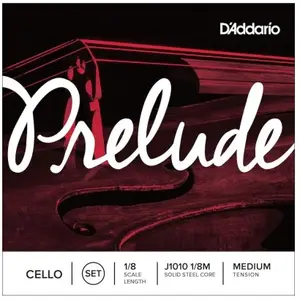 Comparateur de prix : Daddario Jeu De Cordes Pour Violoncelle Prelude Manche 1/8 Tension Medium