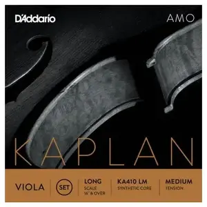 Comparateur de prix : D'Addario KA410 LM - Jeu de cordes alto Amo, diapason long, Medium