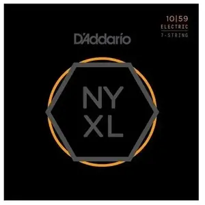 Comparateur de prix : Daddario NYXL1059 filet nickel, Regular Light, 10-59 - Jeu guitare électrique 7 cordes