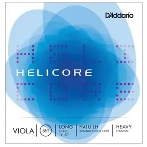 Comparateur de prix : D'Addario H410 LH - Jeu de cordes alto Helicore, Long Scale, Heavy