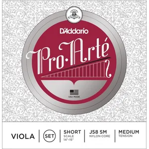 Comparateur de prix : D'Addario J58 SM - Jeu de cordes alto Pro-Arte, Short Scale, Medium