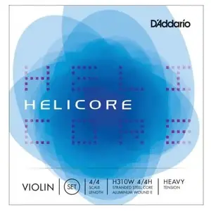 Comparateur de prix : D'Addario And Co 4/4 Helicore Jeu Heavy/mi File Aluminium Cordes violon