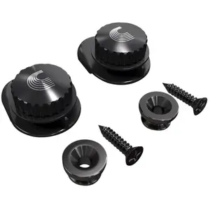 Comparateur de prix : D'Addario Planet Waves PW-SLS-01 - Système de fixation de sangle universel, noir
