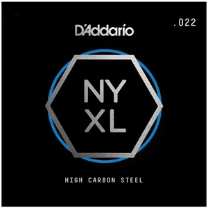 Comparateur de prix : D'Addario NYS022, acier pur, .022 - corde au détail acier pur - guitare électrique ou acoustique
