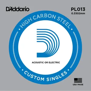 Comparateur de prix : Corde au détail D'addario pour guitare électrique - Acier plein 013