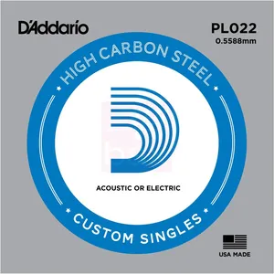 Comparateur de prix : D'addario PL022 - Corde au détail 022 guitare électrique - Acier plein