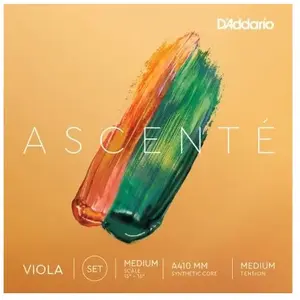 D'Addario A410 MM - Jeu de cordes alto Ascenté, diapason moyen, Medium pas cher