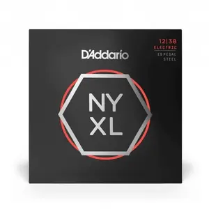 Comparateur de prix : D'Addario NYXL1238PS - Custom Medium 12-38 - Jeu de cordes E9 Pedal Steel