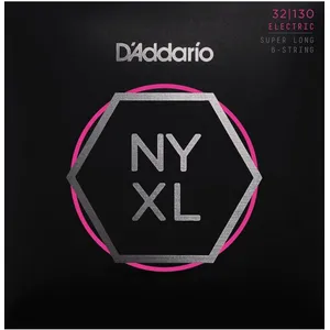 Comparateur de prix : D'Addario NYXL32130SL - Super Long Scale 32-130 - Jeu de cordes guitare basse