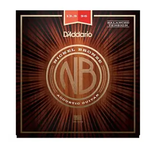 D'Addario D'Addario NB13556BT Nickel Bronze Balanced Tension Medium 13,5-56 pas cher
