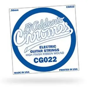 Comparateur de prix : D'Addario And Co CG022 Flat Wound 22 Cordes électrique à l'unité