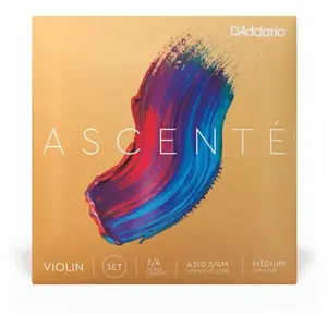 Comparateur de prix : Daddario D'Addario A310 3/4M - Jeu de cordes violon 3/4 Ascenté, Medium