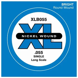 Comparateur de prix : Corde au détail basse électrique D'addario XL Nickel Long 055 - XLB055