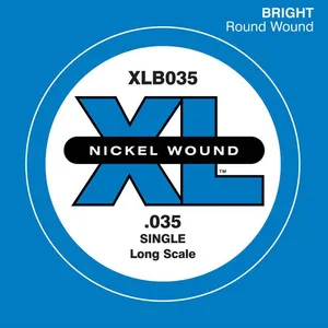 Comparateur de prix : D'addario XLB035 - Corde au détail Nickel Long 035 basse électrique