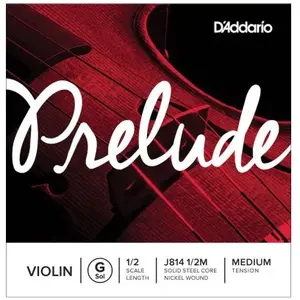 Comparateur de prix : D'Addario And Co Corde (sol) Prelude Manche 1/2 Medium Cordes violon