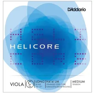 Comparateur de prix : D'Addario H414 LM - Corde seule (Do) alto Helicore, Long Scale, Medium
