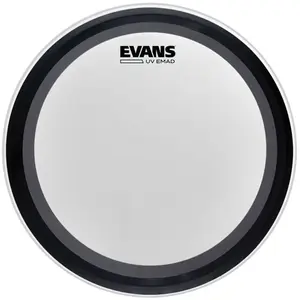 Evans BD16EMADUV - Peau de grosse caisse UV EMAD, 16 pouces