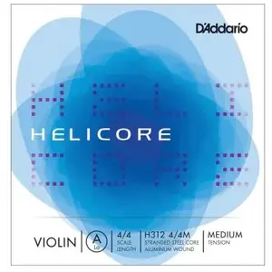 Comparateur de prix : D'Addario And Co 4/4 Helicore Corde La Medium/file Aluminium Cordes violon