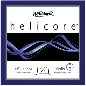 Comparateur de prix : D'addario helicore violon 4/4 corde de mi medium/acier plein