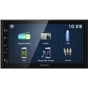 Autoradio Kenwood Dmx129dab Bluetooth, Mirroring Via Usb&sans Mécaniqu...Vendu parnorauto