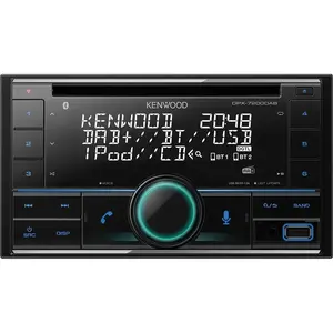 Autoradio CD Kenwood DPX-7200DAB Noir TU