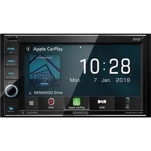 Kenwood DNR4190DABS, Système de Navigation/récepteur numérique, écran 6.2", Radio Dab+,AppleCarplay