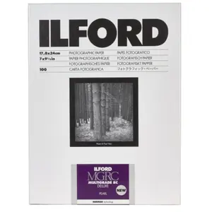 Comparateur de prix : Ilford papier Multigrade V RC deluxe perlé 17,8 x 24cm 100 feuilles
