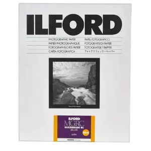 Ilford papier Multigrade RC deluxe satin 12,7 x 17,8 cm 25 feuillesVendu paramazon
