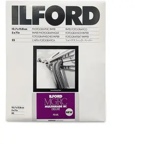 Papier Ilford Multigrade 44M perlée 12,7x17,8cm 25 feuilles pas cher