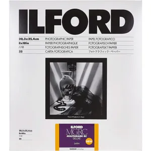 Ilford papier Multigrade RC deluxe satin 30,5 x 40,6 cm 10 feuillesVendu parmiss-numerique