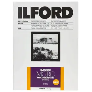 Ilford papier multigrade RC Deluxe satin 30,5 x 40,6 cm - 50 feuilles