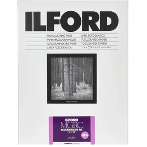 Ilford multigrade v rc de luxe mgd.1m - surface brillante 30,5 x 40,6 cm 50 feuilles pas cher