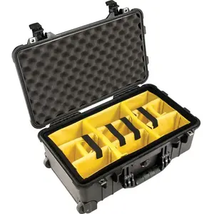 Peli Valise à coque dure (27 l), Housse pour appareil photo, Noir pas cher