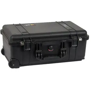 Comparateur de prix : Pelicase Peli 1510 BKF flight case à roulettes noir avec mousse 501x279x193 mm