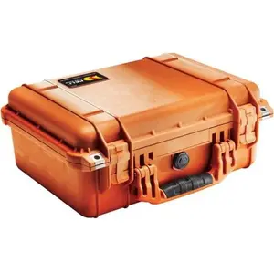 Peli 1450 Valise Mousse Orange pas cher